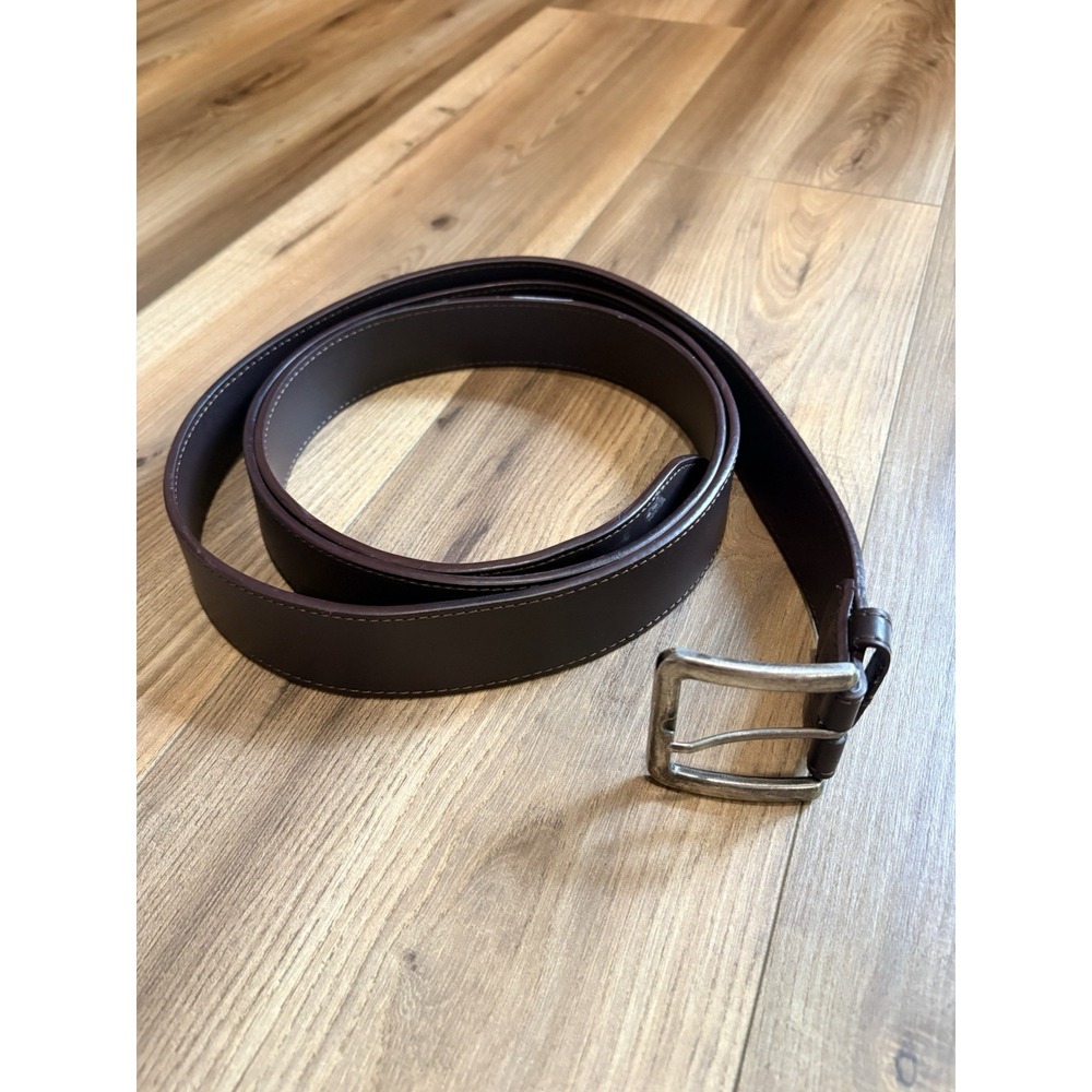 King Size Leather Belt Dark Brown  68/70 Big Tall Men's XXL